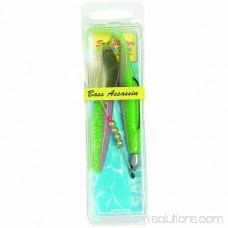 Bass Assassin Saltwater 5 Mac Daddy Spinner Lure, 2-Count 553164736